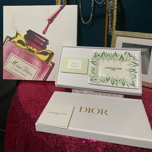 NEW DIOR Maison Lucky Set Soap & Dish Tray La Collection Privee Gift Set
